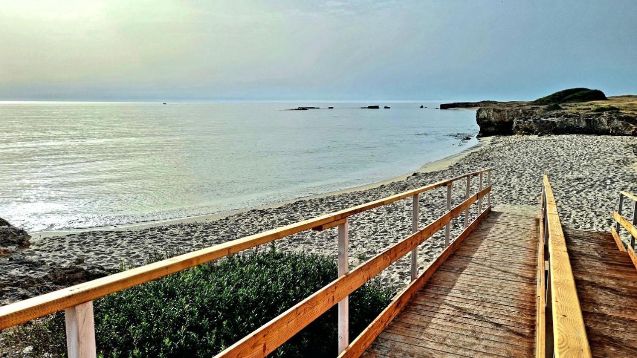 Apartamento La Terrazza Dei Nonni Torre Specchia Ruggeri Exterior foto