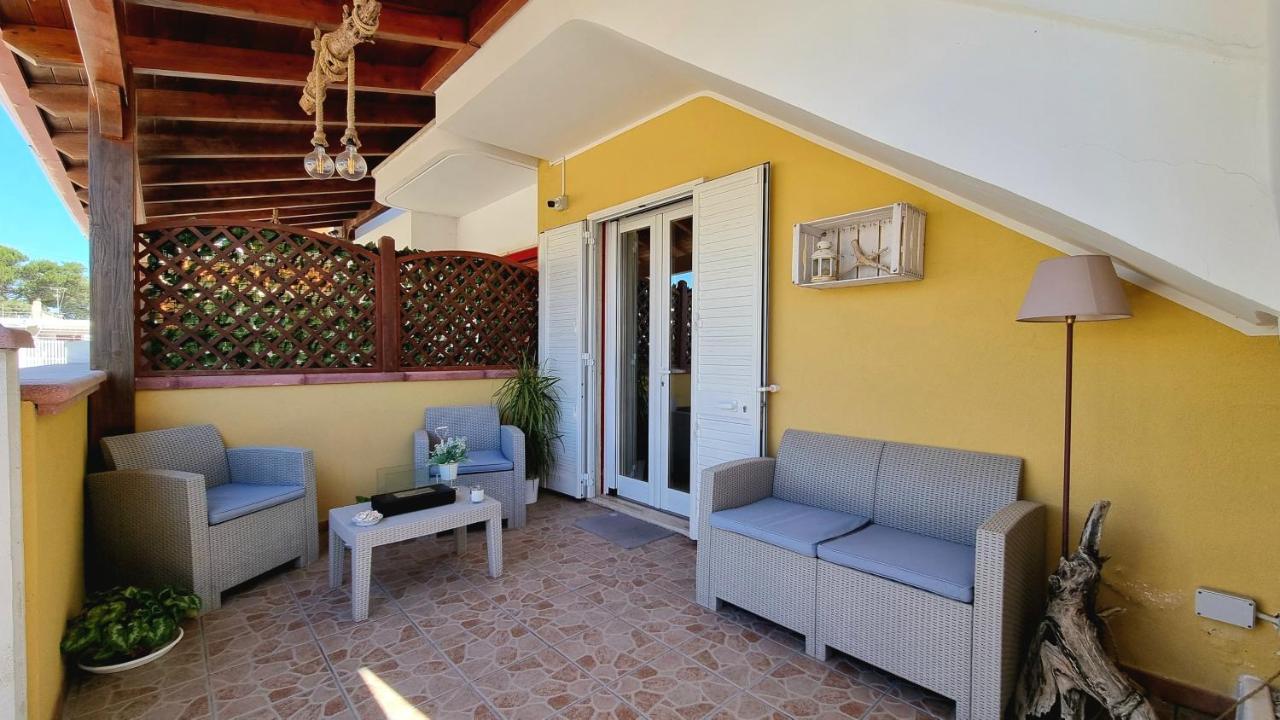 Apartamento La Terrazza Dei Nonni Torre Specchia Ruggeri Exterior foto